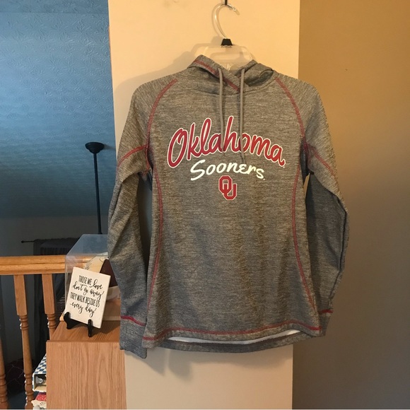 Colosseum Oklahoma Sooners Hoodie Sweatshirt - Picture 8 of 8
